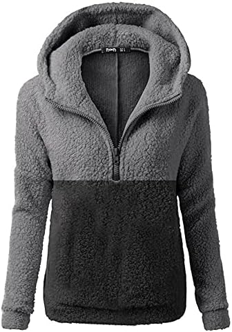 Fulijie kaput kaput pamučni džemper vuna vunene žene patentne patentne odjeće zimski kaput ženski kaput
