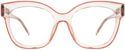 ZEEEEOL Vintage Square naočale za žene sa ne-receptom Clear Lens Felone Zwa176175