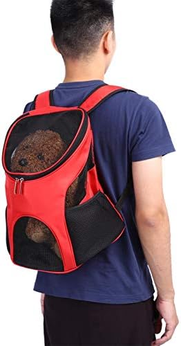Ruksak za nošenje pasa, prozračni rameni ruksak za kućne ljubimce putni nosač ventilirana mreža za nošenje