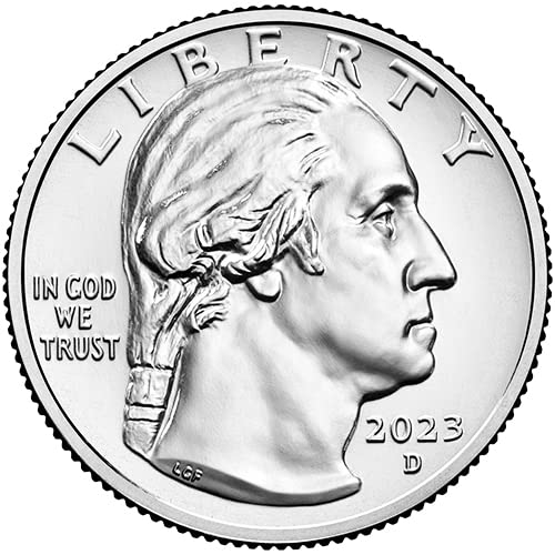 2023 P, D, S, S buamerička žena četvrtina Edith KanakaoOle Quarter Chorce Necirkulirani američki set kovanica