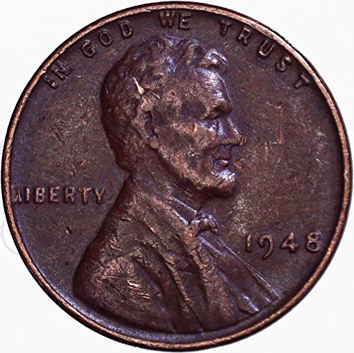 1948 Lincoln pšenica Cent 1c vrlo dobro