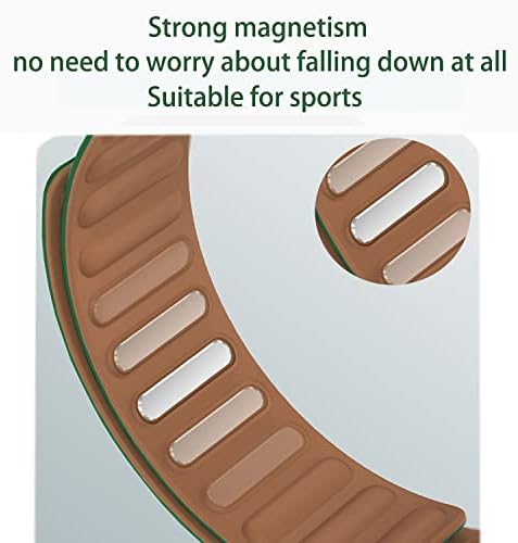 Gah za Apple Watch Band 38/40 / 41mm magnetsko zatvaranje silikonska sportska narukvica na narukvicu za