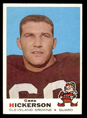 1969 TOPPS 209 Gene Hickerson Cleveland Browns-FB VG / Ex Browns-FB Ole Miss