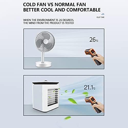 Evaporativni mini klima uređaj, lični hladnjak zraka, ventilatori za hlađenje, mini klima uređaj sa 4 brzine