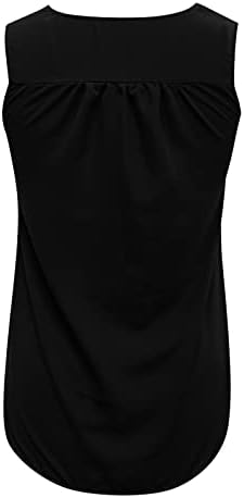Snksdgm bluze za žene moda 2023 ljeto ljeto bez rukava čipovo na vrhu ljesto casual v vrat cvijeće poslovne kancelarijske majice