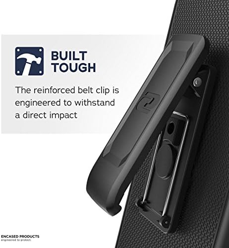 Encased Galaxy Note 10 Plus Clip Clip Case Slim Grip poklopac sa plavom futrolom