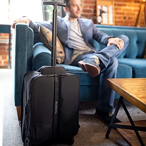 Novi / Taskin Xplorer | kotačima Rolling Travel ruksak w/laptop pretinac | proširivo & amp; Kabriolet |