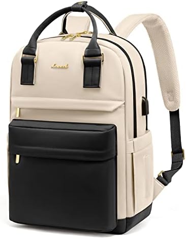 LOVEVOOK laptop ruksak za žene 15.6 Inch torba za Laptop sa USB portom, modni vodootporni ruksaci učiteljica
