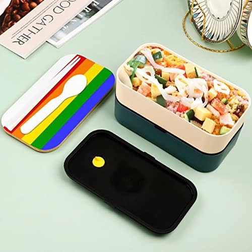 LGBT Rainbow Transwender zastava Bento ručak kutija bez curenja Bento kutija sa prehrambenim kontejnerima