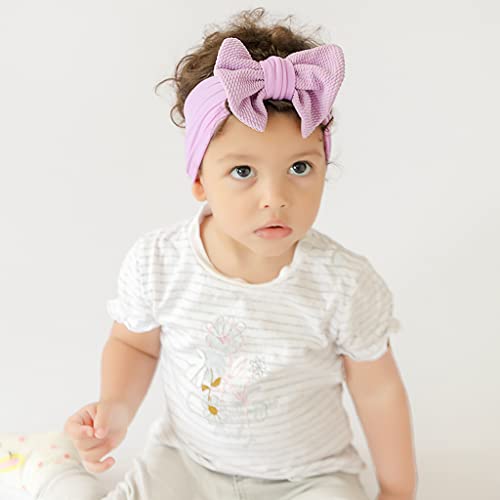 Kewl Fashion Baby Girl's Lovely candy Color Thread Headdress najlon Bowknot traka za kosu