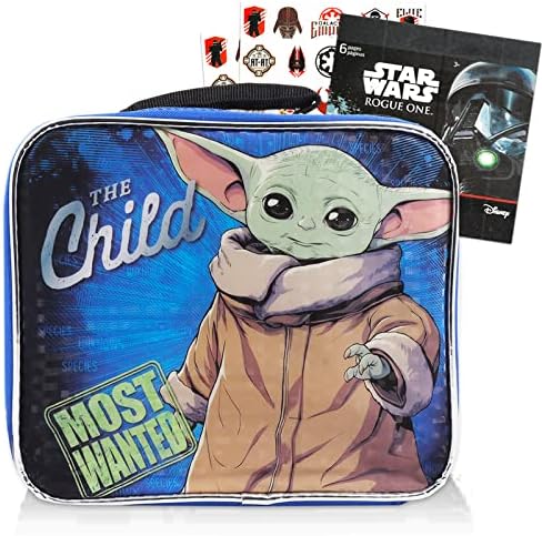 Baby Yoda Store Star Wars Baby Yoda set za ručak - Baby Yoda školski pribor Skup sa izoliranim kutijom za