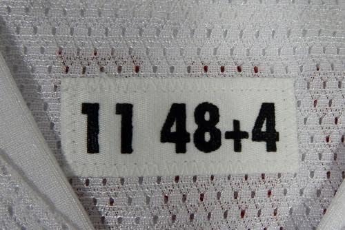 2011 San Francisco 49ers Derek Hall 71 Igra izdana Bijeli dres 48 DP42641 - Neincign NFL igra rabljeni