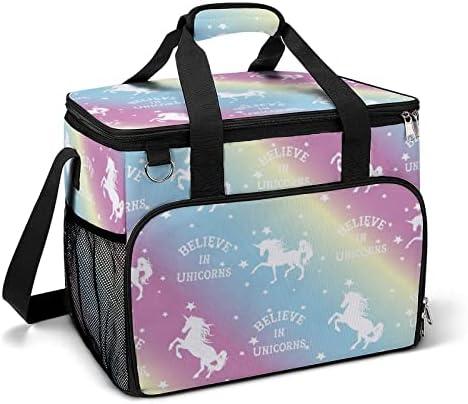 Magic Unicorn sa Star Cooler kutijom izolovana nepropusna torba za hlađenje ramena za ručak za piknik na