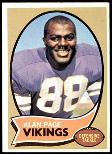 Fudbal 1970 Fudbal 59 Alan Page Rookie Minnesota Vikings Odlično