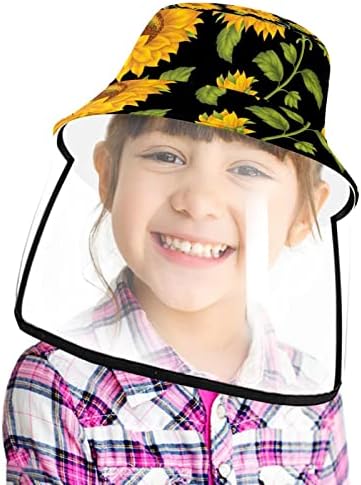 Zaštitni šešir za odrasle sa štitom za lice, ribarsko šešir protiv sunčeve kape, lubanja retro siva uzorka