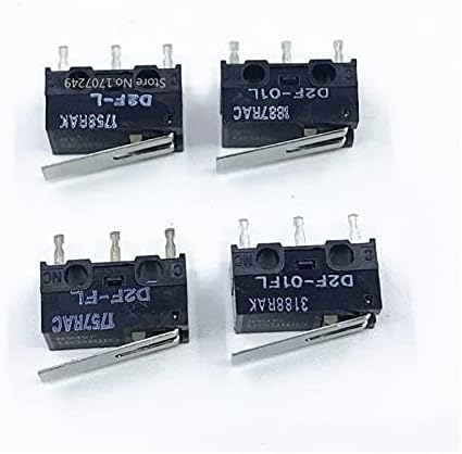 QISUO industrijski prekidači 10kom originalni miš mikro prekidač D2FC - F-7N 10m 20m D2fc-F-K D2F D2F-F