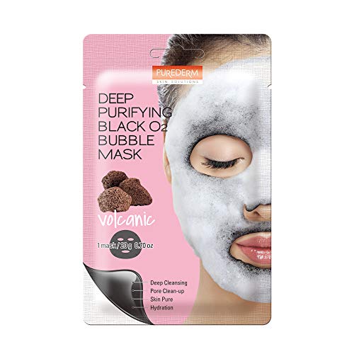 Purederm vulkanska maska za njegu kože-maska sa mjehurićima za vlaženje i hidrataciju - bogati kolagen i