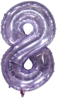 32-inčni papirni karton Jelly Crystal ljubičasta neovisna ambalaža 0-9 digitalni balon rođendan zabava Svečana