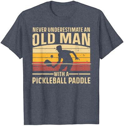 Cool Pickleball Art Za Muškarce Žene Paddle Pickleball Player T-Shirt