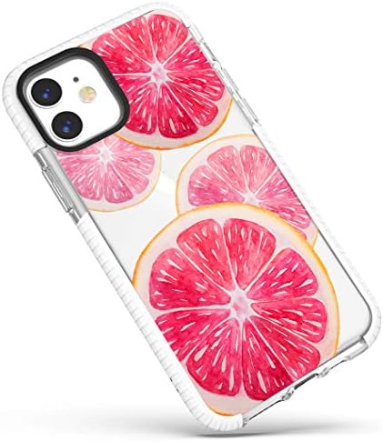 Slučaj za iPhone 12 / iPhone 12 Pro, ružičasta breskva slatka narančasta grejpfruits Ljeto tropsko voće