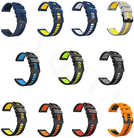 Bneguv silikonske trake za Ticwatch Pro 3/3 GPS LTE Smart Watchband 22mm narukvica za narukvice za Ticwatch