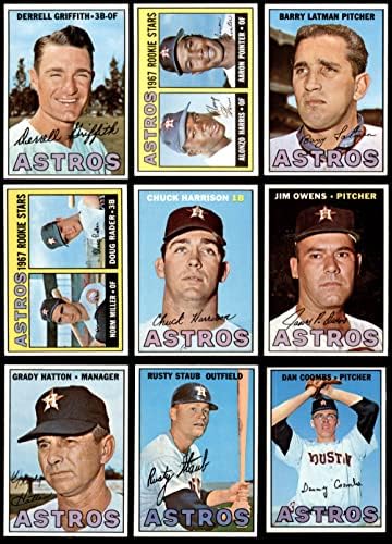 1967. Topps Houston Astros Team set Houston Astros NM Astros