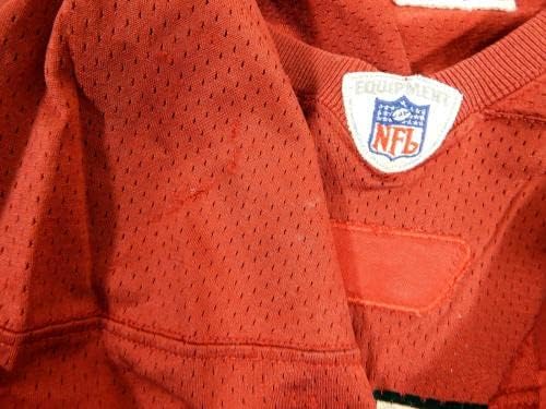 2002 San Francisco 49ers Tim Hauck 45 Igra Polovni dres Crvene prakse XL 52 - Neincign NFL igra rabljeni