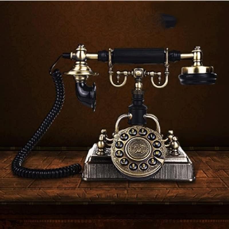 JGQGB Klasični antikni telefonski modni vintage telefon fiksni telefon