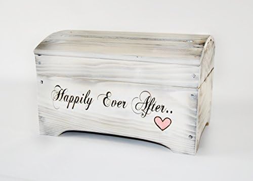 Roxy Heart Vintage Mali drveni shabby chic čuva memorijsku kutiju sa srcem - kutija za svadbenu karticu