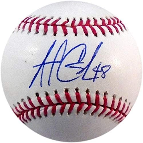 Andrew Cashner autografirao bejzbol - autogramirani bejzbol