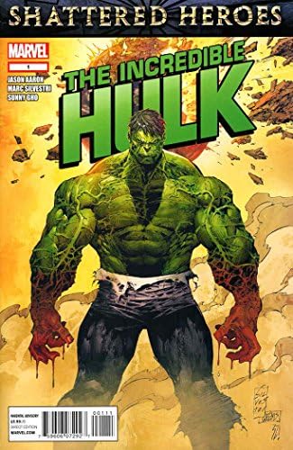 Nevjerovatan Hulk 1 VF; Marvel comic book / Jason Aaron Silvestri