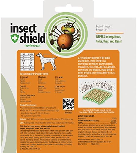 Zaštita od insekata zaštitni sigurnosni prsluk protiv insekata za zaštitu pasa od buva, krpelja, komaraca