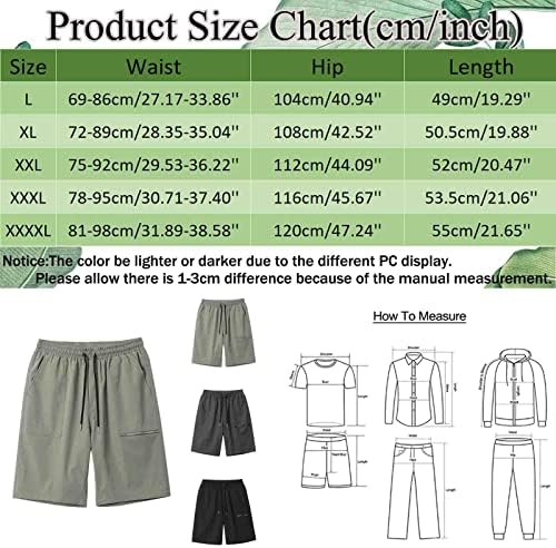 Muške atletske kratke hlače Pješačke ljetne ribolovne kratke hlače bez laganih kratkih kratkih kratkih hlača