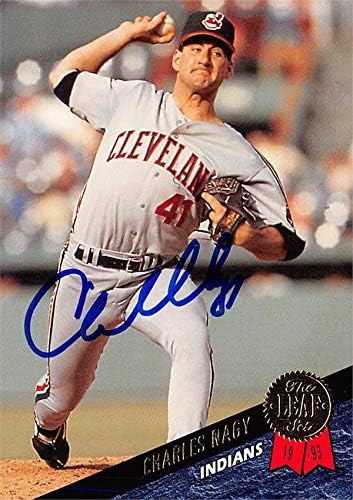 Autograpsko skladište 622802 Charles Nagy autogrameta bejzbol kartice - Cleveland Indijanci 1993 List -