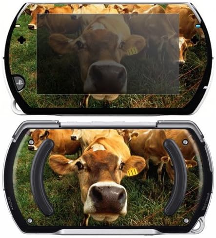 Sony psp Go naljepnica na kožnim naljepnicama - sretne krave