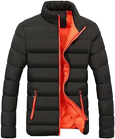 Muški kaputi i jakne Plus size Zimski patent zatvarač zaglog jakne Pakiranje lakim kaputima Sport jakne