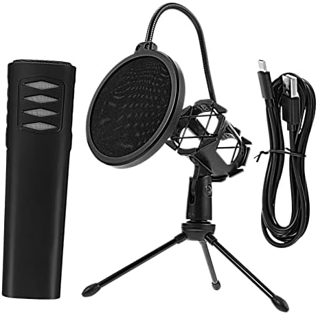 Mikrofon 1 Set Desktop Computer Gaming Notebook Video za snimanje telefon Live Type-C sa USB kondenzatorom