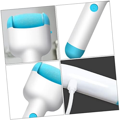 Grealedved Flow Grinder Mini alat Alat za ručno sredstvo za električnu pedikuru Električna sredstva za uklanjanje tvrdog kože Ponašno uklanjanje nogu Električno uklanjanje ABS plava električna brusilica za noge USB šminka