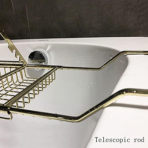 Proizvodi za domaćinstvo Zlatni nosač od nehrđajućeg čelika, stalak za skladištenje kupaonica, otporan na