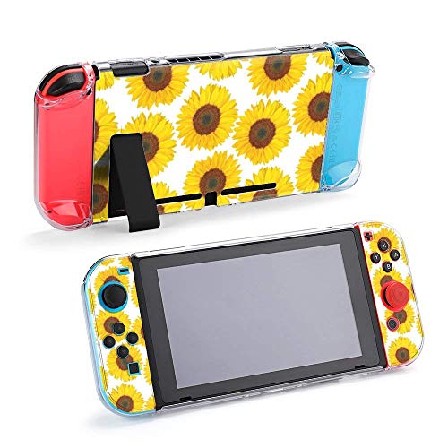 Futrola za Nintendo Switch Sunflower Summer Yellow Flowers Set od pet komada zaštitni poklopac futrola za