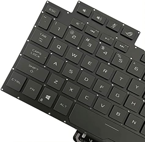 Huasheng Suda us white Backlit Backlight Keyboard zamjena za Asus ROG GU502G GU502GV GU502GU GU502GW GU502GW
