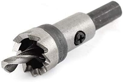 X-DREE High Speed Steel 5mm Twist burgija 16mm rezač rezne Dia rupe (Acero de alta velocidad 5 mm Broca