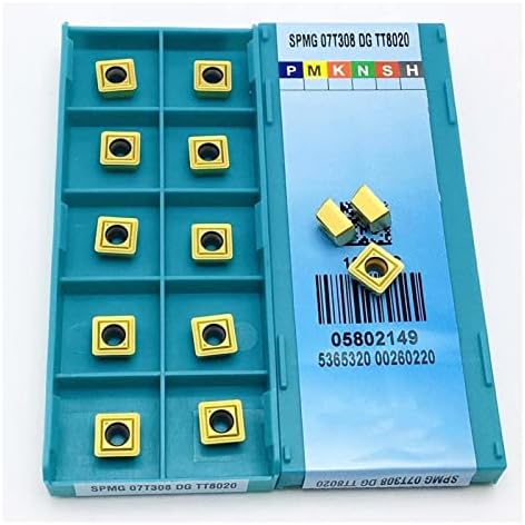 cnc alati 10kom karbidni umetak SPMG07T308 DG TT8020 TT9030 indeksirani umetak za okretanje za u-bušilicu