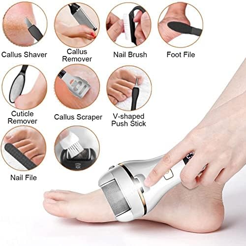 Električni alati za pedikuru Nogaška noga Noga potpetica Ukloni tvrdu puknute mrtve kože Callus za uklanjanje