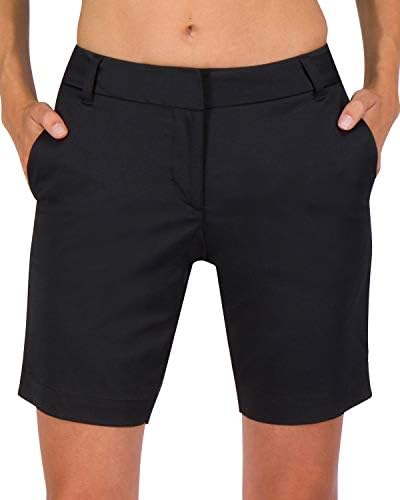 Tri šezdeset šest žena Bermuda golf kratke hlače 8 ½ inča Inseam - brze suhe aktivne kratke hlače s džepovima,