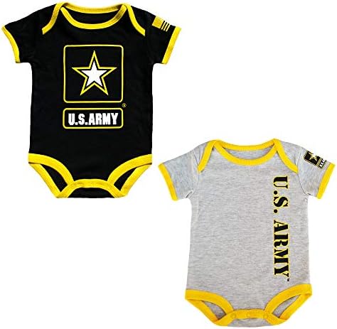 Odjeća vojnika SAD-a, vojska 2PK Baby Boys Army Mussuits crno siva