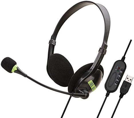 Niaviben Gaming slušalice 3.5 mm Stereo slušalice za igranje sa uvlačenjem za uši sa mikrofonom za PC Laptop
