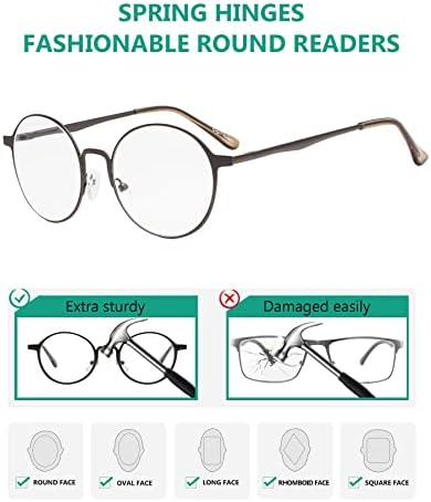 Okažite modne naočale za čitanje sa opružnim šarkama za muškarce za žene čitatelje
