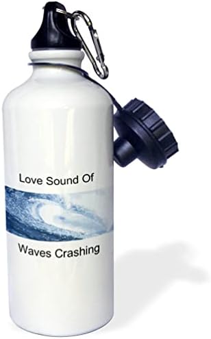 3Droza Slika ljubavi zvuk valova sruši se sa slikama okeanska vala - boce za vodu