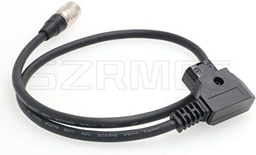 SZRMCC HIROSE 4 PIN muški za Anton-Bauer D Dodirnite kabel za napajanje za rekorder Zum F4 F8, zvučni uređaji
